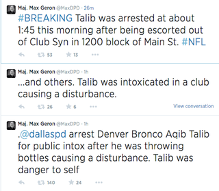 Illustration for article titled Dallas Police Arrest Aqib Talib's Brother, Say They Arrested Aqib